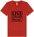Load image into Gallery viewer, Live Laugh Lawsuit Unisex V-Neck Shirt