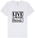 Load image into Gallery viewer, Live Laugh Lawsuit Unisex V-Neck Shirt