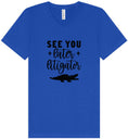 Load image into Gallery viewer, See You Later Litigator Unisex V-Neck Shirt