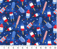 Load image into Gallery viewer, Patriotic | Memorial Day Bandana | USA | Patriotic bandana | Popsicles | 4th of July - Southlake Paws