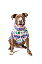 Lavender Flowers Dog Sweater