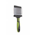 Finishing Soft Green Slicker Brush by Dog Fashion Spa
