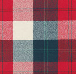 Flannel Dog Bandana, Plaid Bandana, Fall Bandana, High Quality Fabric, Red, Navy