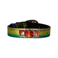 Load image into Gallery viewer, XS/S 7-14 Yellow/Green/Red Custom Snake Collar/Custom Gold Italian Hardware by Allysa Payne Beverly Hills