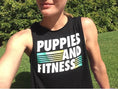 Load image into Gallery viewer, Puppies & Fitness Club Logo | Crop Top