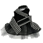 Royal Houndstooth Dress