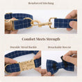 Load image into Gallery viewer, Plaid Dark Blue Set
