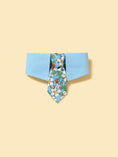Load image into Gallery viewer, Blue Botanique Necktie Bandana