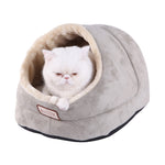 Armarkat faux suede Cat Bed and Cave 18