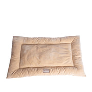 Armarkat M01CMH-L Large Pet Bed Mat  Dog Crate Soft Pad  With Poly Fill Cushion Beige
