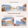 Load image into Gallery viewer, Blue Corduroy Set