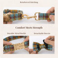 Load image into Gallery viewer, Autumn Blue Plaid Set
