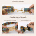 Load image into Gallery viewer, Autumn Blue Plaid Set