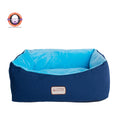 Load image into Gallery viewer, Armarkat Cat Bed C09HSL/TL - Navy/Blue - Small