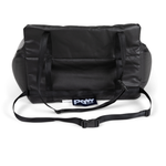 PupProtector™ Faux Leather Memory Foam Dog Car Bed -  Black