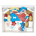 Load image into Gallery viewer, USA Themed Dog Treats Gift Box