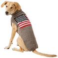 Load image into Gallery viewer, American Flag Wool Dog Sweater