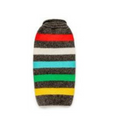Load image into Gallery viewer, Hand Knit Charcoal Stripe Wool Hat