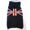 Load image into Gallery viewer, Union Jack Wool Dog Sweater