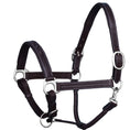 Load image into Gallery viewer, ExionPro Triple Stitched Leather Halter - Brass Nickel Hardware