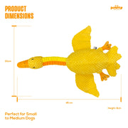 DUCK NECK INTERACTIVE DOG TOY