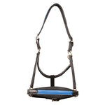 ExionPro Duo-Tone Leather Halter - Blue