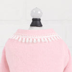 Heavenly Kiss Dog Sweater Baby Pink