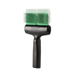 Green Soft Flex Finishing Twin Double Brush by FlexIt