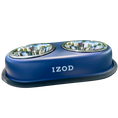 Load image into Gallery viewer, Izod Pet - Stainless Steel Double Feeder Bowl