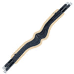 ExionPro 'AdaptLine' Wave Over Lay Girth - Navy Blue Elastic with White Lines