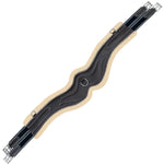 ExionPro 'AdaptLine' Wave Over Lay Girth - Navy Blue Elastic with White Lines