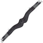 ExionPro 'AdaptLine' Wave Over Lay Girth - Grey Elastic with White Lines