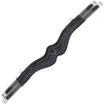Load image into Gallery viewer, Southlake Paws ExionPro 'AdaptLine' Wave Over Lay Girth in grey elastic with white lines, featuring a wavy design and metal b