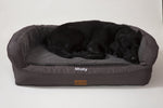 EZ-Wash Fleece Headrest Dog Bed