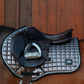 Load image into Gallery viewer, Spaceship Grey Saddle Pad