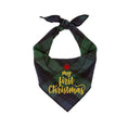 Load image into Gallery viewer, Christmas Dog Bandana - Green Plaid Flannel - My First Christmas - Southlake Paws
