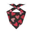 Load image into Gallery viewer, Valentine Bandana | Valentines Day Bandana | Red Hearts Valentine Dog Bandana, Hearts - Southlake Paws