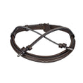 Load image into Gallery viewer, Henri de Rivel Pro Wide Padded Raised Fancy Stitched Noseband For Mono Crown Bridle - image 2