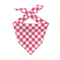 Load image into Gallery viewer, Bandana, Spring Plaid Dog Bandana, Pink, Spring Bandana | Raspberry Gingham - Southlake Paws