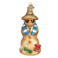 Load image into Gallery viewer, Sand Snowman Ornament - Southlake Paws