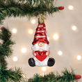 Load image into Gallery viewer, Valentine Gnome Ornament - Southlake Paws