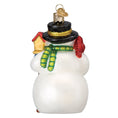 Load image into Gallery viewer, Snowman With Cardinal Ornament - Southlake Paws