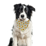 Fall Bandana, Flower Bandana, Tie Dog Bandana | Spring Bandana | Sunflower Bandana | Summer
