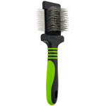 Mini Finishing Soft Green Slicker Brush by Dog Fashion Spa