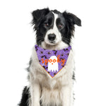 Halloween Bandana | Halloween Dog Bandana | Spider, Spider Web Ghost