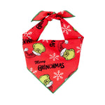 Christmas Bandana | XMAS Bandana | Holiday Bandana | Grinch