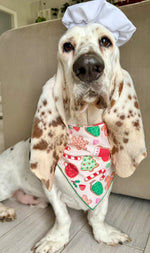 Christmas Bandana | XMAS Bandana | Holiday Bandana | Gingerbread Cookies | Dog Bandana