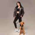 Load image into Gallery viewer, DOGISTRY The NoMad Adjustable Luxe Harness - Rockstar