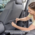 Load image into Gallery viewer, PupProtector™ Faux Leather Memory Foam Dog Car Bed - Camel