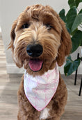 Load image into Gallery viewer, Spring, Spring Dog Bandana, Floral Bandana, Flower Bandana, Summer Bandana | Pink Bows | Mothers Day - Southlake Paws